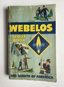 Boy Scout BSA 1972 Printing 1967 Copyright Webelos Handbook Book - Picture 1 of 11