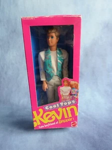 ♡ BARBIE ♡ Cool Tops Kevin / Boyfriend of Skipper ♡ NRFB in Original Box ♡ 1990 #9351 - Picture 1 of 10
