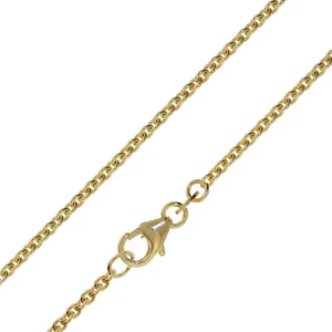 TRENDOR Schmuck Halskette Gold 333 / 8 Karat Ankermuster 2,0 mm 72078 - Picture 1 of 6