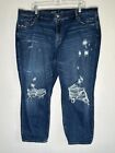 Jeans femme Old Navy Mid Rise Boyfriend taille 20