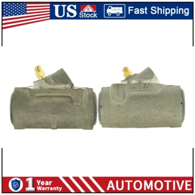 Se adapta a Oldsmobile 442 1964-1967 2 X cilindro de rueda de freno de tambor delantero PZ Foto 1 de 4