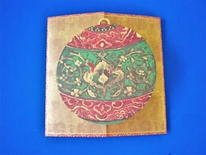 Stunning Caspari Holiday Fold Out Ornament 10 Invitations & Envelopes Swiss - Picture 1 of 12