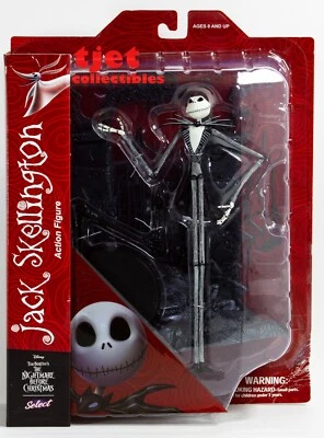 Figura de acción Pesadilla antes de Navidad Jack Skellington Select 2015 nueva Foto 1 de 3
