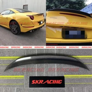 Forged/Carbon Fiber/Unpainted For Ferrari California T 2015-18 Rear Spoiler Wing - Imagen 1 de 28