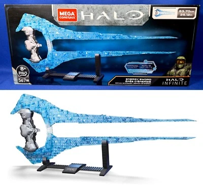 New ENERGY SWORD Mega Bloks Construx HALO GPB05 - OVER 2 FEET LONG! Pro Builders - Image 1 of 4