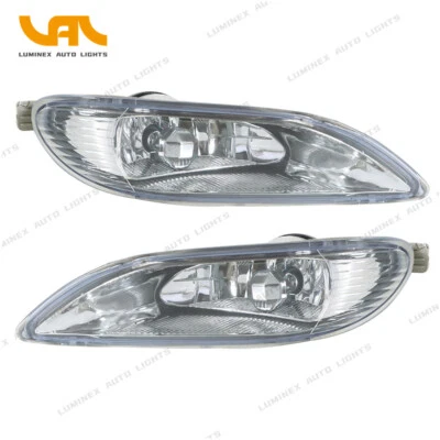 Front Bumper Fog Lights Lamps Front For 2002 2003 2004 Toyota Camry Left+Right Foto 1 de 4
