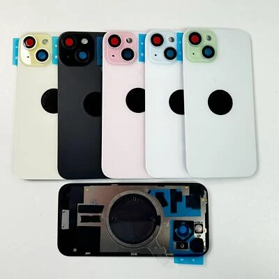 YOONOOX iPhone 15 15 Plus iPhone 15 Pro Max Backcover rückseite Glas verschiedene Farbe