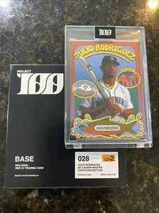 2022 Topps Project100 #28 Julio Rodriguez by Lauren Martin /3999 - Picture 1 of 2