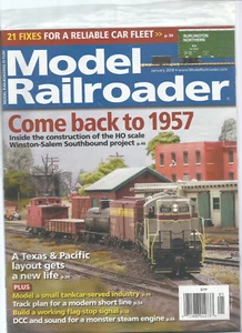 MODEL RAILROADER MAGAZINE COME BACK TO 1957 JANUARY 2018 VOL. 85 ISSUE 1 - Picture 1 of 1