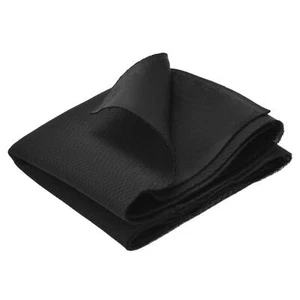 Haut-parleur Grille Tissu Polyester Fibre Épaissir 0,5x1,65M/39x65Pouce Noir - Photo 1/5