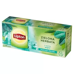 3 x Lipton Green Tea Mint 26g (Pack of 3) Total 75 Teabags - Picture 1 of 1