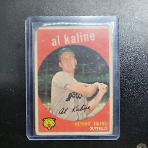 1959 Topps - #360 Al Kaline - HOF Lower Grade *TEXCARDS*
