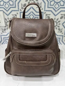 MultiSac Rucksack Schultertasche Handtasche Reise Multi Sac Kunstleder braun NEU! - Bild 1 von 13
