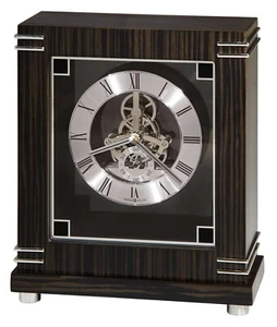 Howard Miller Batavia Mantel Clock 635177 Handsome Macassar Ebony (Mantle) Clock - Picture 1 of 1