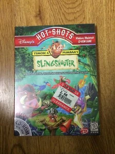 Disney's Hot Shots: Timon & Pumbaa's SlingShooter (PC/MAC) Brand New Sealed! - Picture 1 of 2