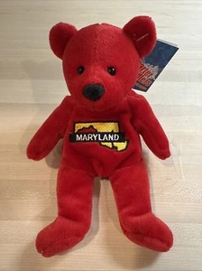Juguete de peluche Quarter Cuddlers Mary Meyer Maryland State Bear 7" - Imagen 1 de 5
