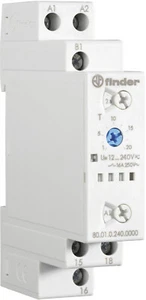 Finder 80.01.0.240.0000 Time Delay Relay SPDT 1 Changeover Contact IP20 - Picture 1 of 2