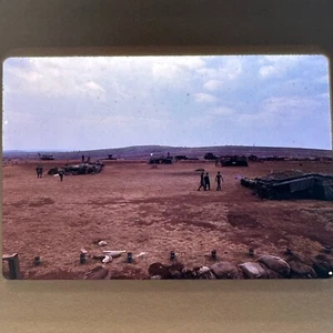 Vietnam War 1969 Military Soldiers Landscape Kodachrome Photo Slide - Picture 1 of 8