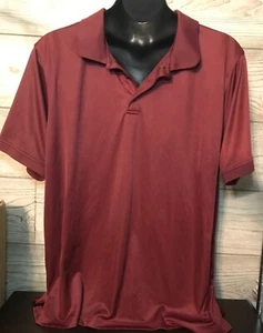 Magellan Sportswear Burgundy Size XXL Polo Shirt Wrinkle Resistant Odor Control - Picture 1 of 4