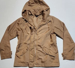 Lands End Beige/Tan Zip Up Jacket Sz Sm - Picture 1 of 9