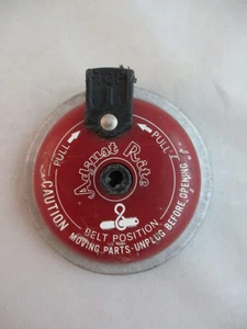Vintage Red Royal Vacuum Adjust Rite Belt Positioner Part - Picture 1 of 3
