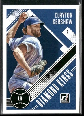 2018 Donruss Clayton Kershaw #14 Los Angeles Dodgers - Image 1 of 2