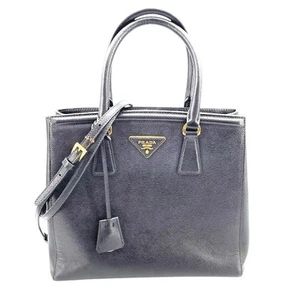 PRADA Handtasche schwarz Saffiano Damen #Ok1986 - Bild 1 von 13