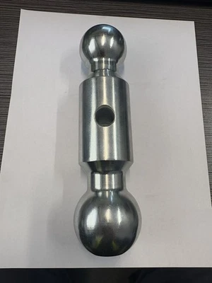 Andersen Zinc-Plated Steel 2" x 2-5/16" Combo Tow Ball 4 Rapid Hitch 3424 8K/10K Foto 1 de 4