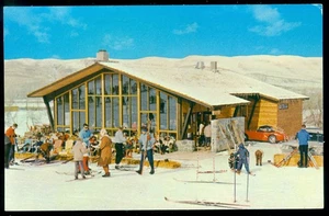 HAPPY VALLEY SKI LODGE - CALGARY, AB POSTCARD - Bild 1 von 1