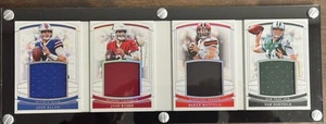 2018 National Treasures Mayfield, Allen,Rosen, Darnold Rookie Quad RC #/49 - Picture 1 of 2
