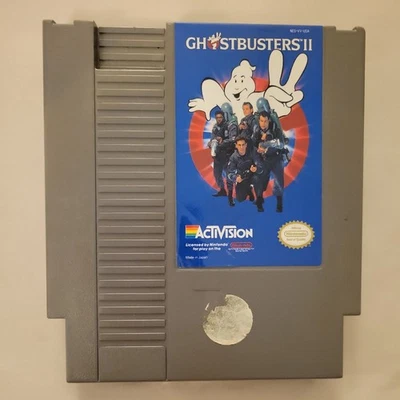 Ghostbusters 2 (Nintendo NES, 1990)  Authentic  - Image 1 of 4