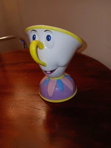 Disney Beauty & The Beast Ceramic Music Box Chip The Teacup Working - Picture 1 of 7