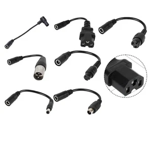 Charger Adapter Cable for DC2 1 to DC2 5 with Dual Aviation Connector Sizes - Picture 1 of 19