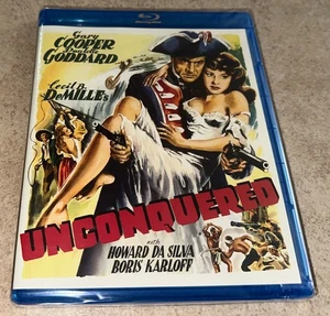Unconquered Blu-Ray Disc NEW Sealed Kino Lorber Gary Cooper Cecil B Demille - Bild 1 von 2