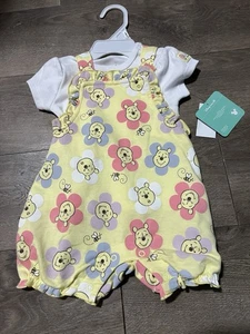 Disney Winnie The Pooh Romper Size 9 Months New - Picture 1 of 4