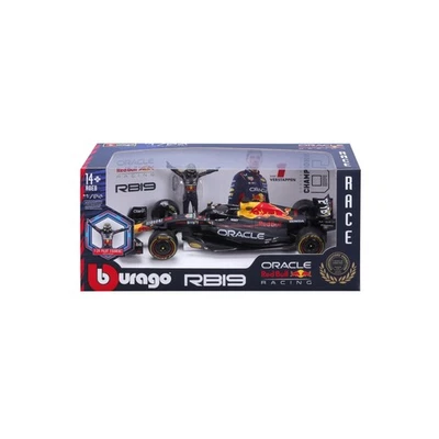 BBURAGO - Red Bull Racing RB19 Max Verstappen #1 2023 - Modellino Realistico Aut - Immagine 1 di 3
