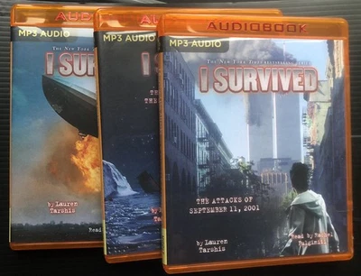 I Survived by Lauren Tarshis 3 x Audiobook - Image 1 of 4