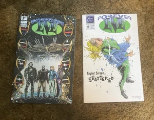 Forever Eve Comics #1 und #2 - 1997 - Shadow Song Veröffentlichung - kostenloser Versand - Bild 1 von 10