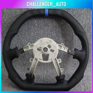 Perforated Leather Steering Wheel Blue Stripe For 1997-2003 2004 Corvette C5 Z06 - Picture 1 of 5