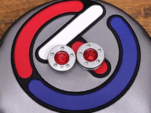 Scotty Cameron SOLO TOUR Plateado y Rojo 5 GRAMOS CÍRCULO T Putter Pesas 5G - Imagen 1 de 2
