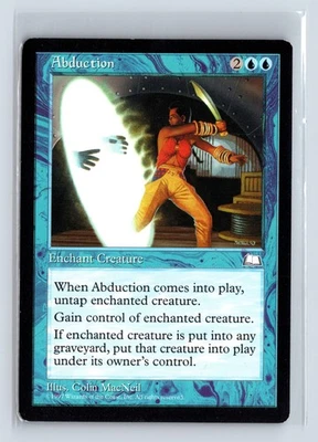ABDUCTION – MTG Magic the Gathering Card – Weatherlight – Uncommon - Image 1 of 4