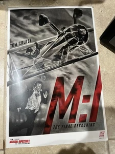 NEW 2025 Mission Impossible The Final Reckoning 12”x18” Promo Movie Poster  - Picture 1 of 3