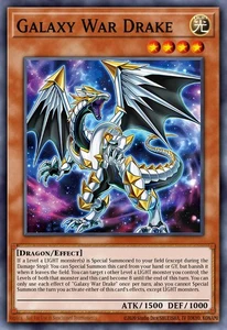 Yugioh DUAD-DE097 - Galaxienkriegsdrache - Super Rare - Bild 1 von 1