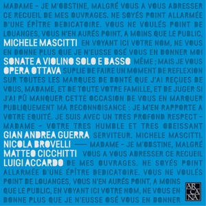 Michele Mascitt Michele Mascitti: Sonate a Violino Solo E Basso Opera Ottav (CD) - Foto 1 di 1