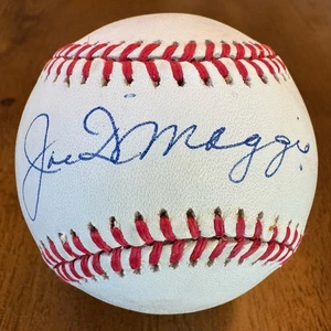 Joe DiMaggio Signed Autographed American League Baseball Ball JSA LOA - Picture 1 of 9