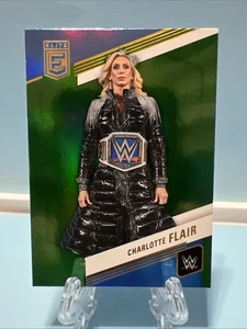 Charlotte Flair Green Parallel 2023 Donruss Elite WWE Wrestling #46 ๐ธ๐ผ - Foto 1 di 6