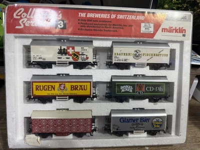 Marklin 4400C Collector's Series Box of 6 HO Beer Cars - Image 1 of 2