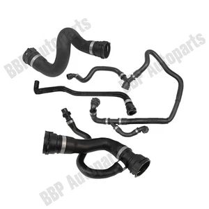 Set of 4 Water Radiator Coolant Hoses Kit for BMW N52 X5 E70 3.0si 2007-2013 NEW - Picture 1 of 1
