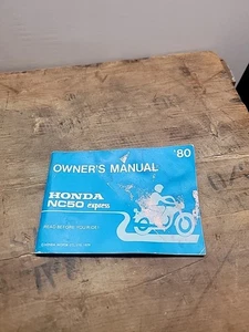 1980 Honda NA50 Express Owners Operators Owner Manual /Original /1025-tb1 - Picture 1 of 7