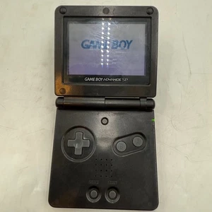 Game Boy Advance SP GBA SP Konsole AGS-001 Graphite Black getestet - Bild 1 von 12